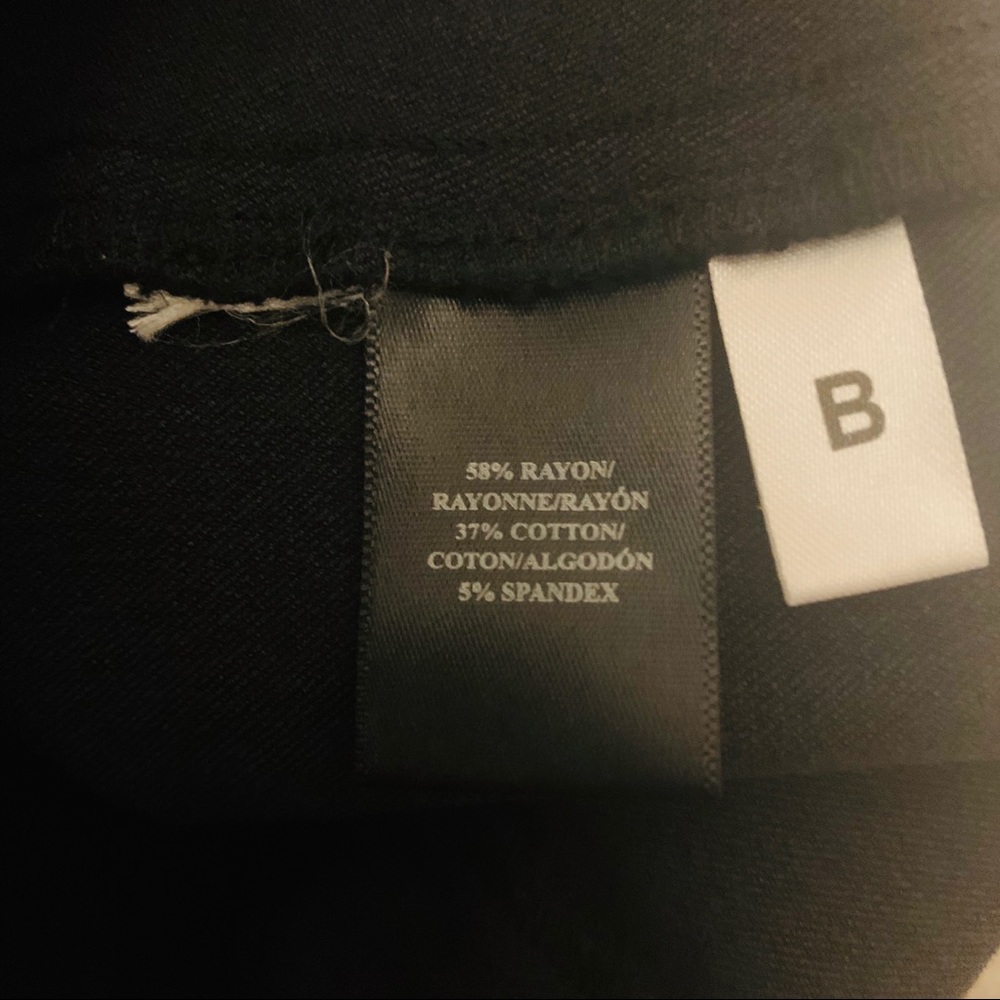 Ann Taylor black straight pencil skirt - Picture 5 of 7
